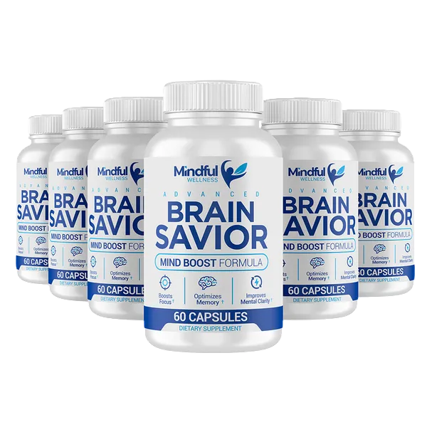Brain Savior memory support supplement bottle
